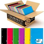 Rosmonde Spiral Notebooks 12-Pack – College Ruled